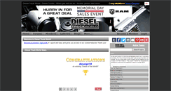 Desktop Screenshot of dieseltruckworld.com